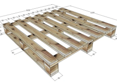Sản xuất pallet gỗ mới theo yêu cầu