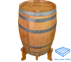 Thùng Gỗ Sồi D.CHEERY 100L Bền Đẹp - Chất Lượng Cao
