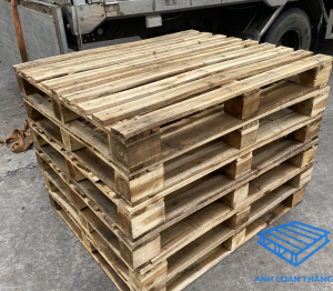 Pallet gỗ cũ 1mx1m2, đóng theo yêu cầu